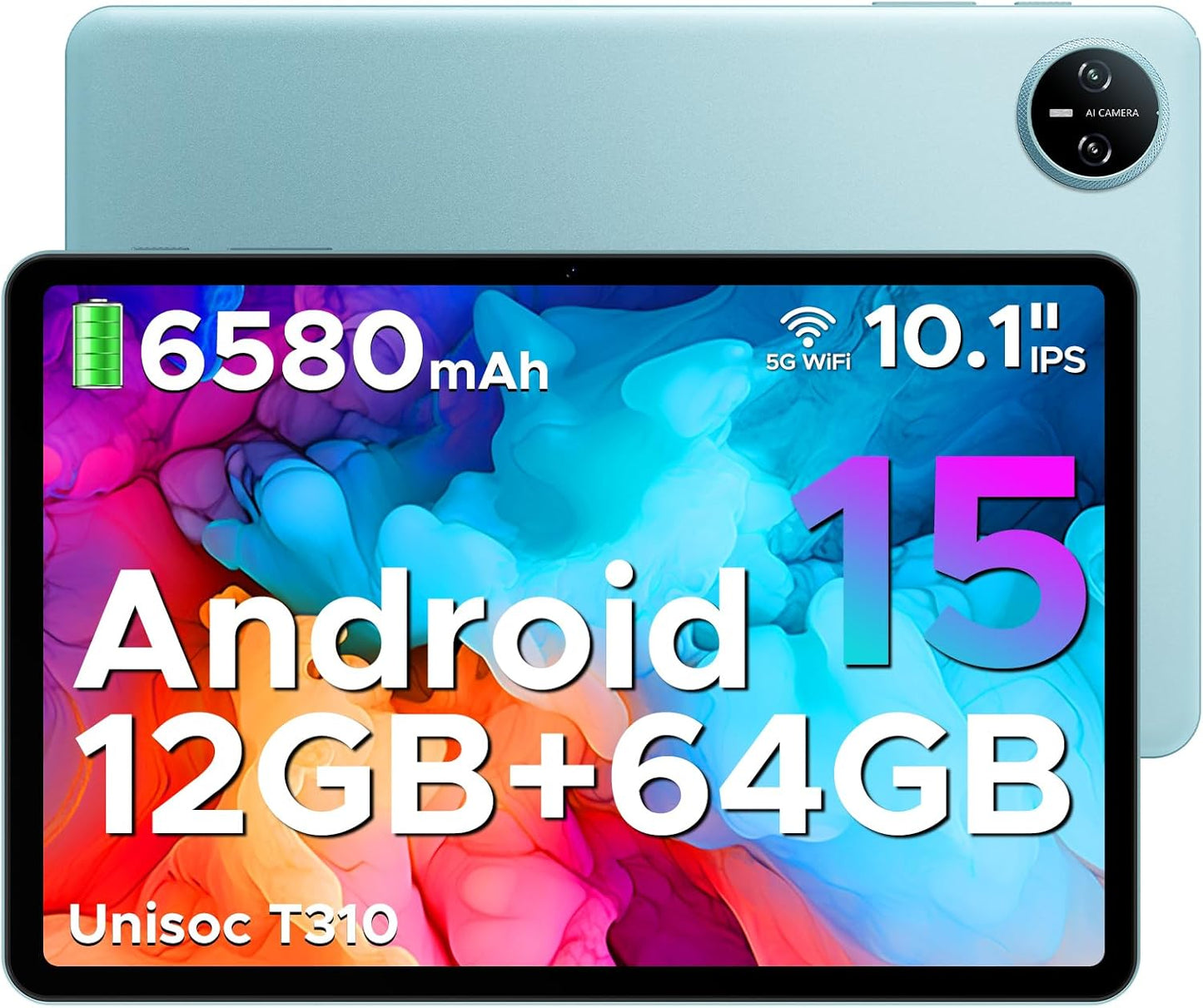 DOOGEE 10 inch Android Tablet with Unisoc T310 Processor