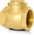 3 in NPT Horizontal Check Valve Brass Non Return Swing Valve - One Way