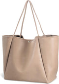 Stylish Oversized PU Leather Tote for Women - Perfect for Travel