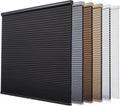 Blackout Cellular Shades 30in x 48in Cordless Honeycomb Blinds - White