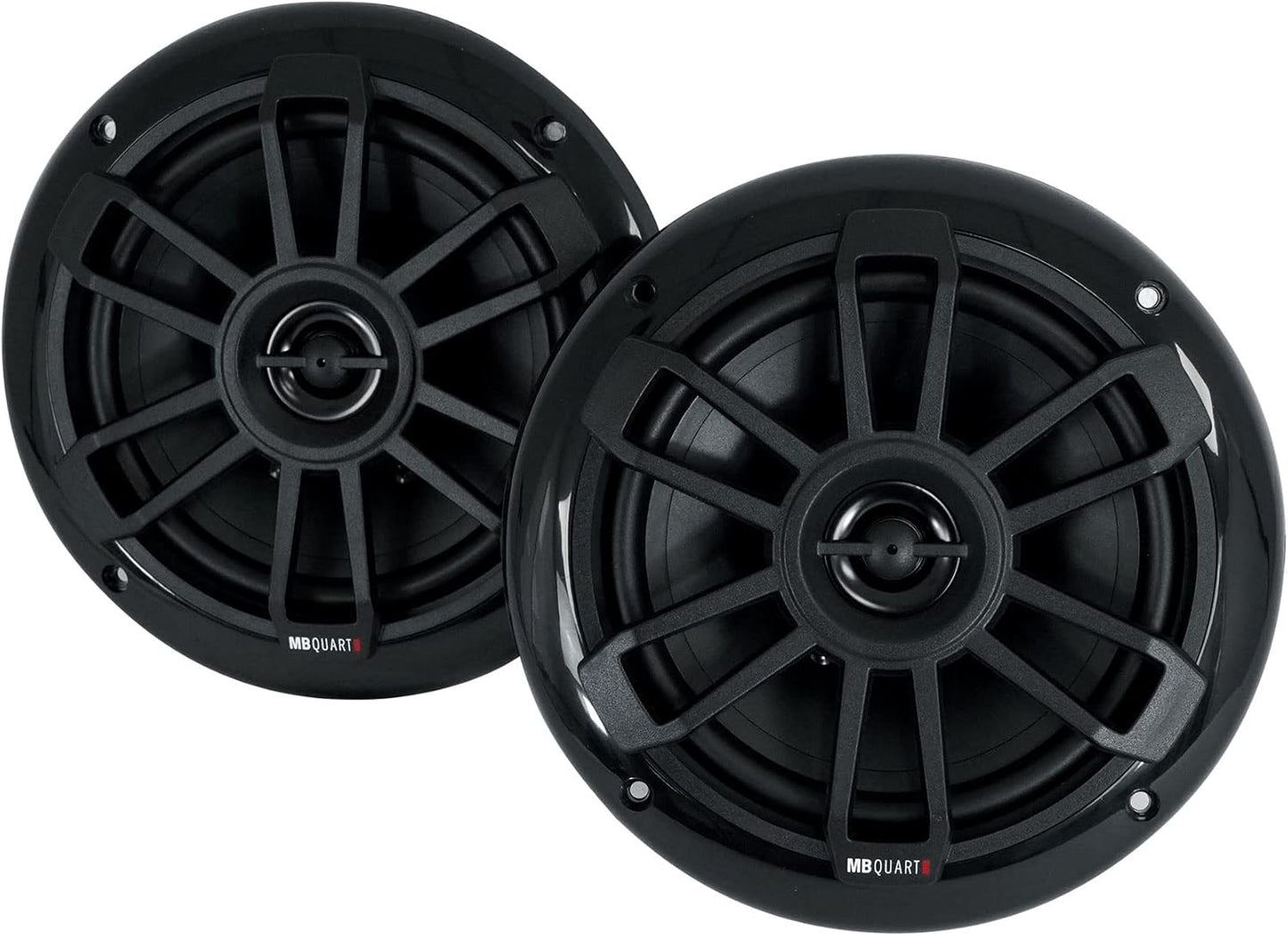 MB Quart Marine 6.5 Coaxial Black Speakers - 80W Power