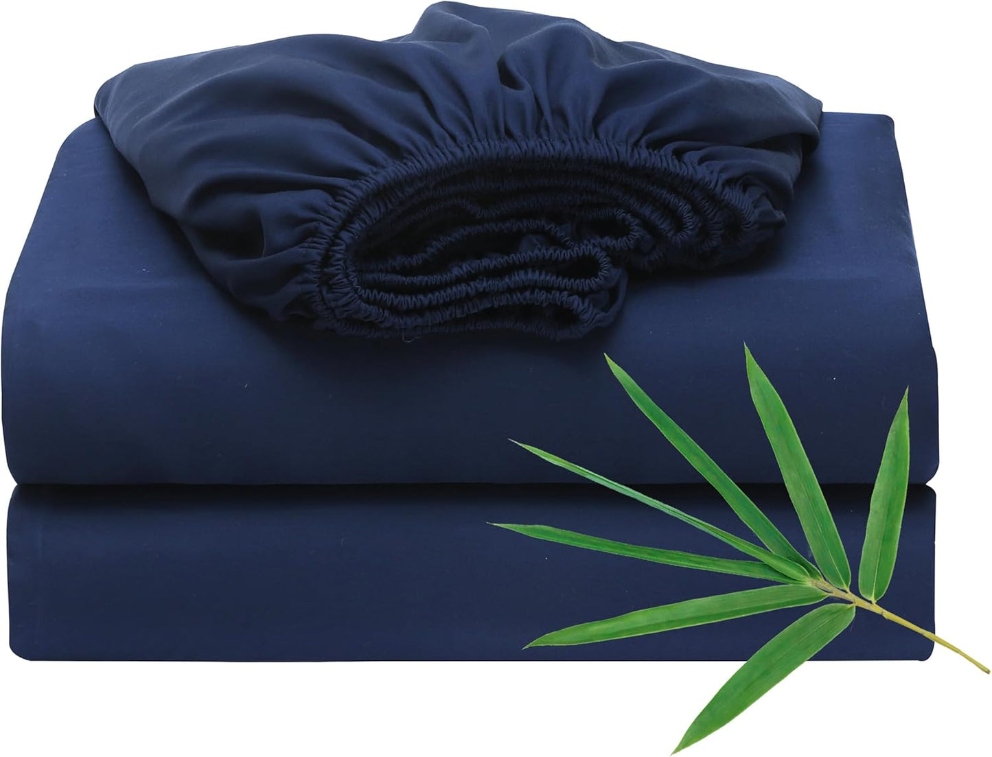 Cooling Bamboo Viscose Fitted Sheets for Twin Size Beds