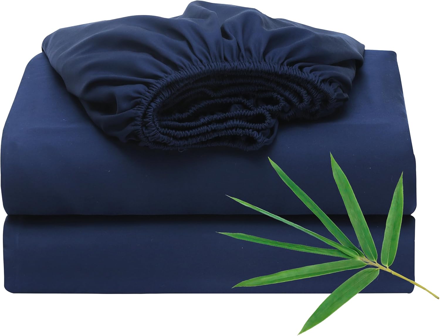 Cooling Fitted Sheet Queen Size - 2 Pack Bamboo Viscose Sheets