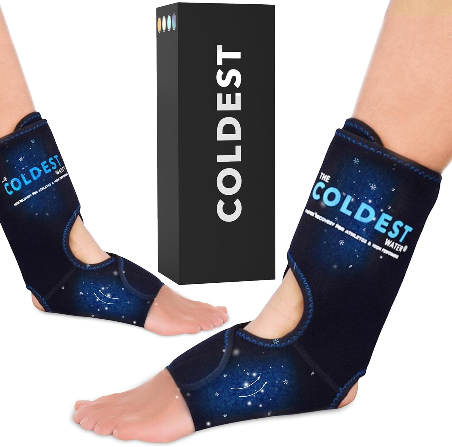 Coldest Foot Ankle Ice Wrap for Pain Relief and Recovery