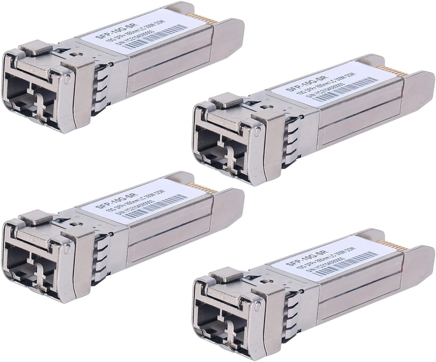 4Pack 10GBase-SR SFP+ Transceiver for High-Speed Networking
