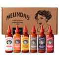 Squeezable Pepper Hot Sauce Collection - 6-Flavor Gift Set