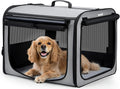 Large Dog Car Carrier Light Weight - Stable Portable Travel Crate