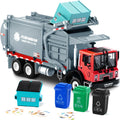 FUBARBAR Metal Garbage Truck Toy Model 1:43 Scale - Durable Diecast