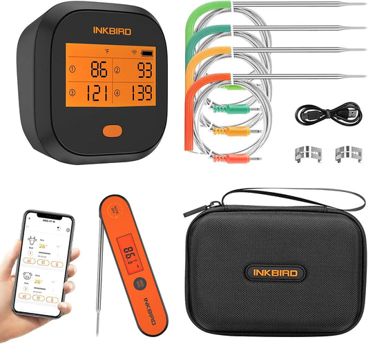 Inkbird Smart Meat Thermometer Set: Precision Cooking Mastery