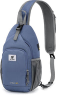 SKYSPER RFID Crossbody Sling Bag for Travel and Outdoor Adventures