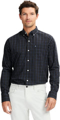 Izod Mens Performance Comfort Long Sleeve Shirt - Comfortable Fit