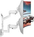ARES WING Dual Monitor Wall Mount for 24-57 in Ultrawide Screens