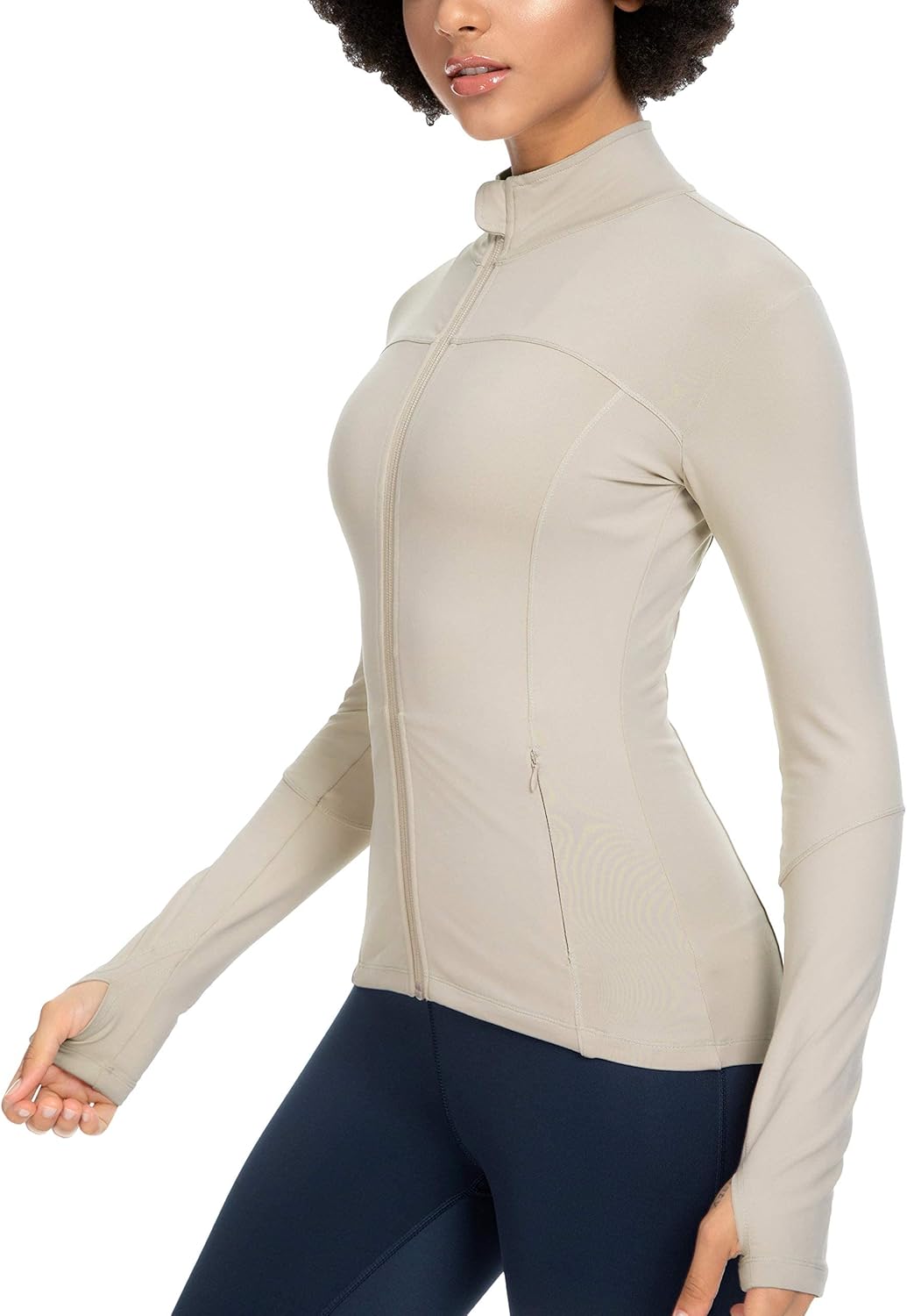 QUEENIEKE Womens Running Jackets for Yoga and Workout Activities