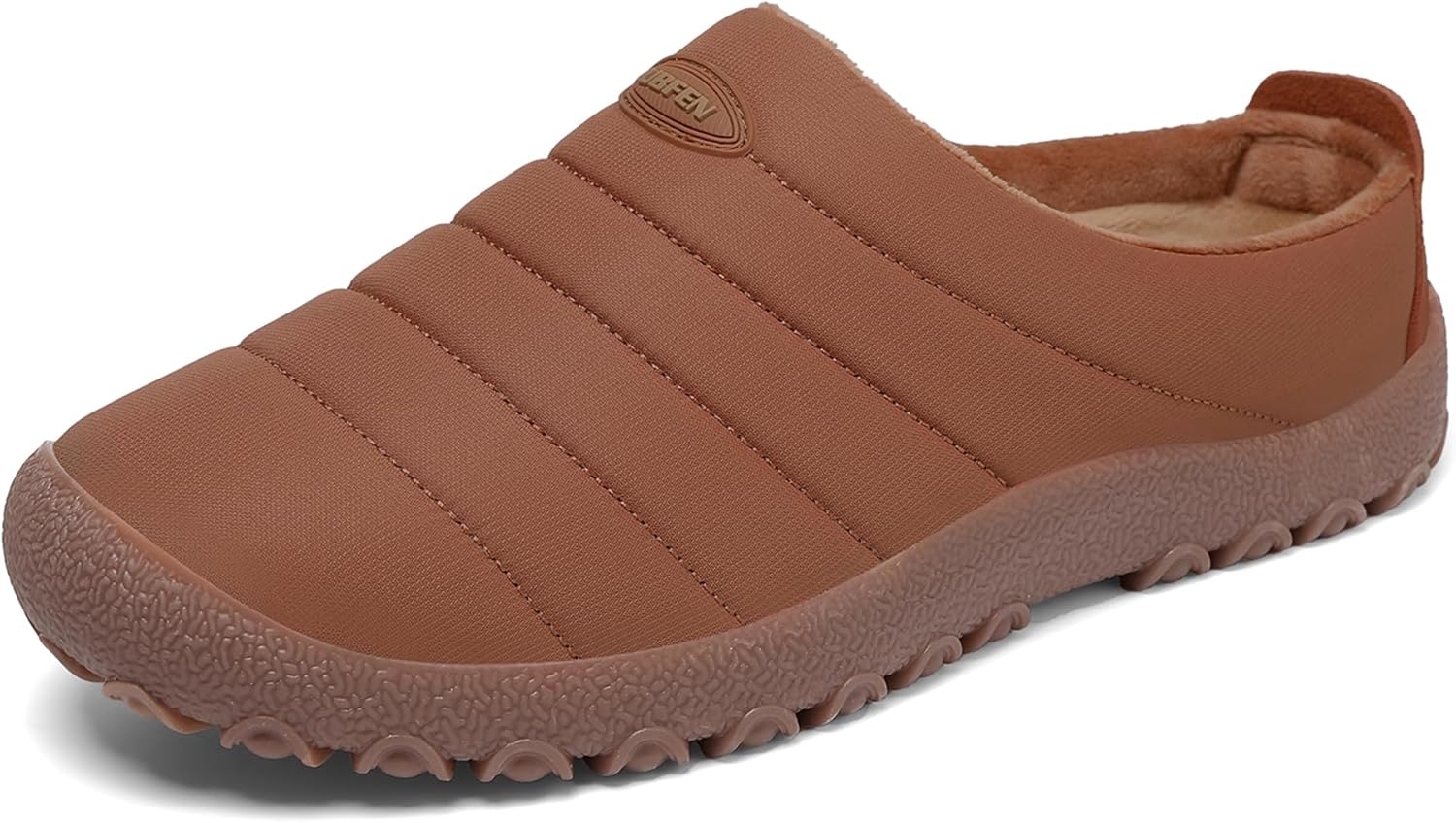 UBFEN Winter Warm Slippers with Fuzzy Plush Lining for All