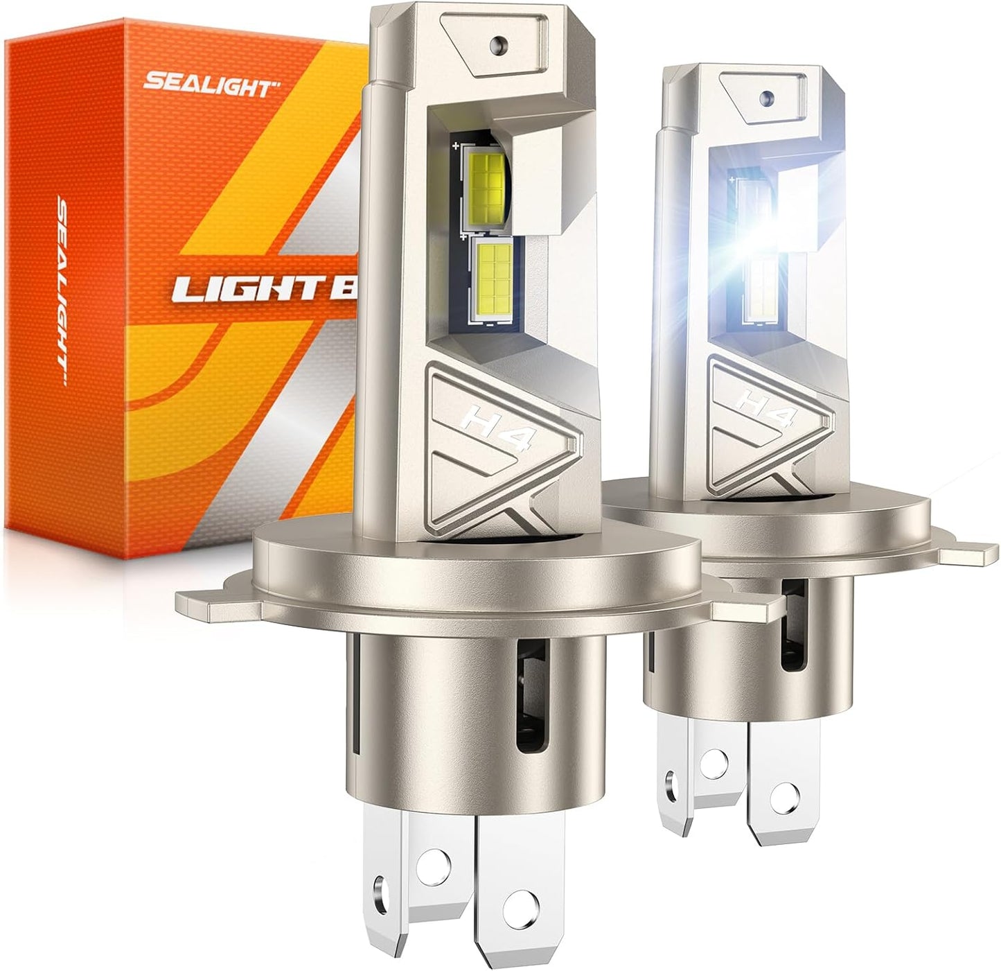 SEALIGHT H4 LED Bulbs - 10X Brighter S6 Pro HB2 Fog Light