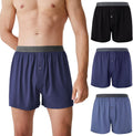 BAMBOO COOL Mens Boxer Shorts Underwear - Soft Breathable Comfort Fly