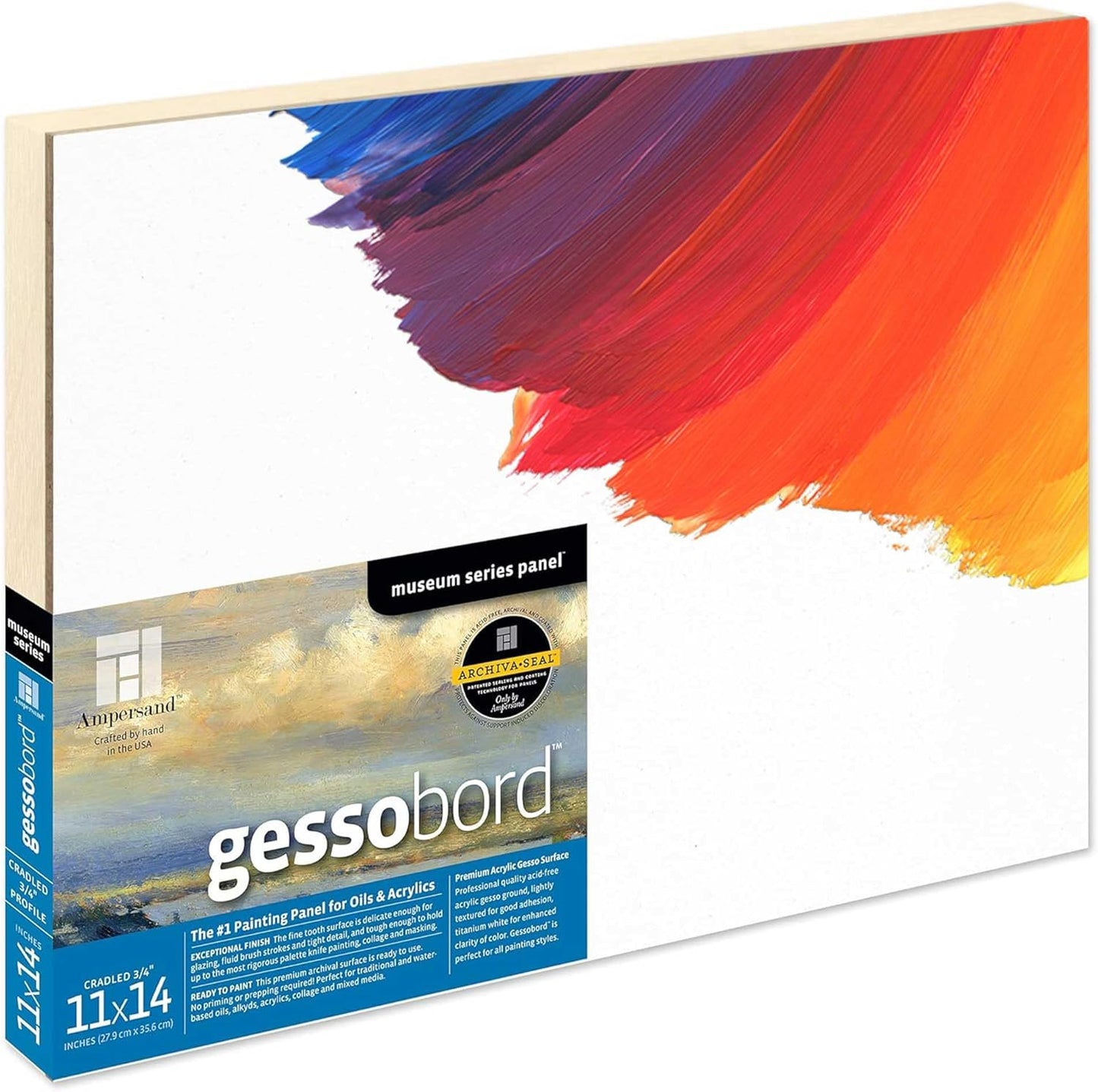 Museum Series Gessobord 11in x 14in Painting Panel Review