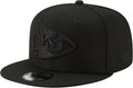 Black On Black NFL Snapback Hat - Adjustable 9FIFTY Cap