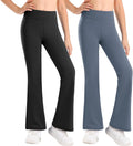 Stelle Girl's Flare Leggings High Waisted Yoga Pants Bootcut