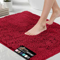 GORILLA GRIP Bath Rug Mat 44x26 - Thick Soft Absorbent Chenille