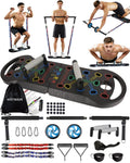 HOTWAVE Portable Exercise Equipment 20-in-1 Push Up Board System