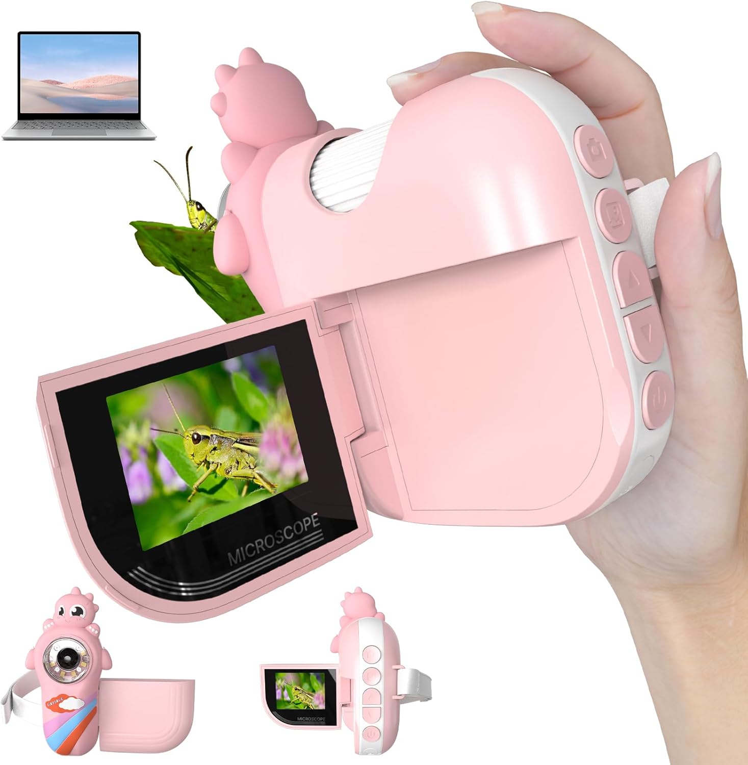 Microscope for Kids with 1000X Magnification and LCD Screen