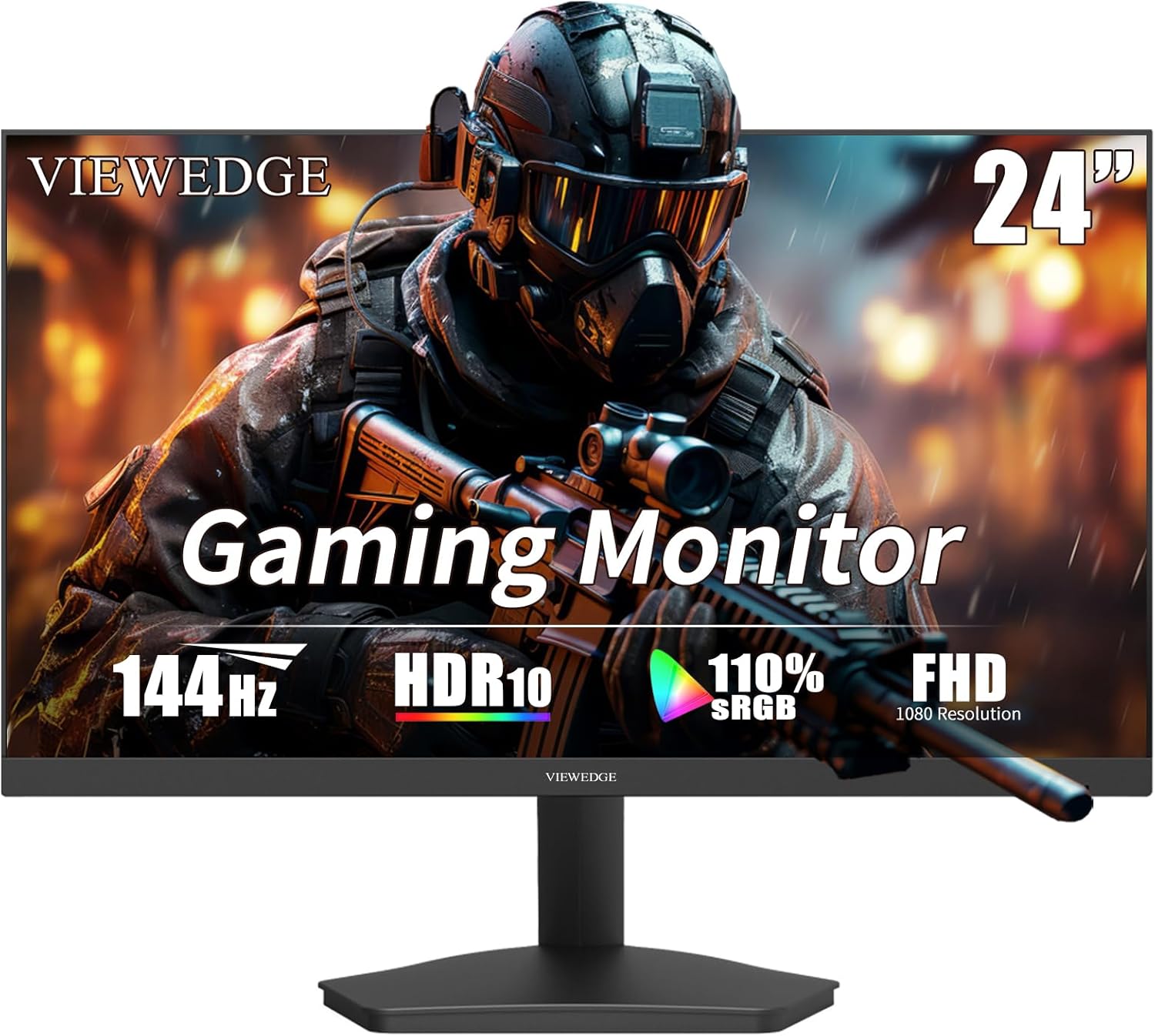 Immerse in FHD Gaming with 144hz Viewedge Monitor
