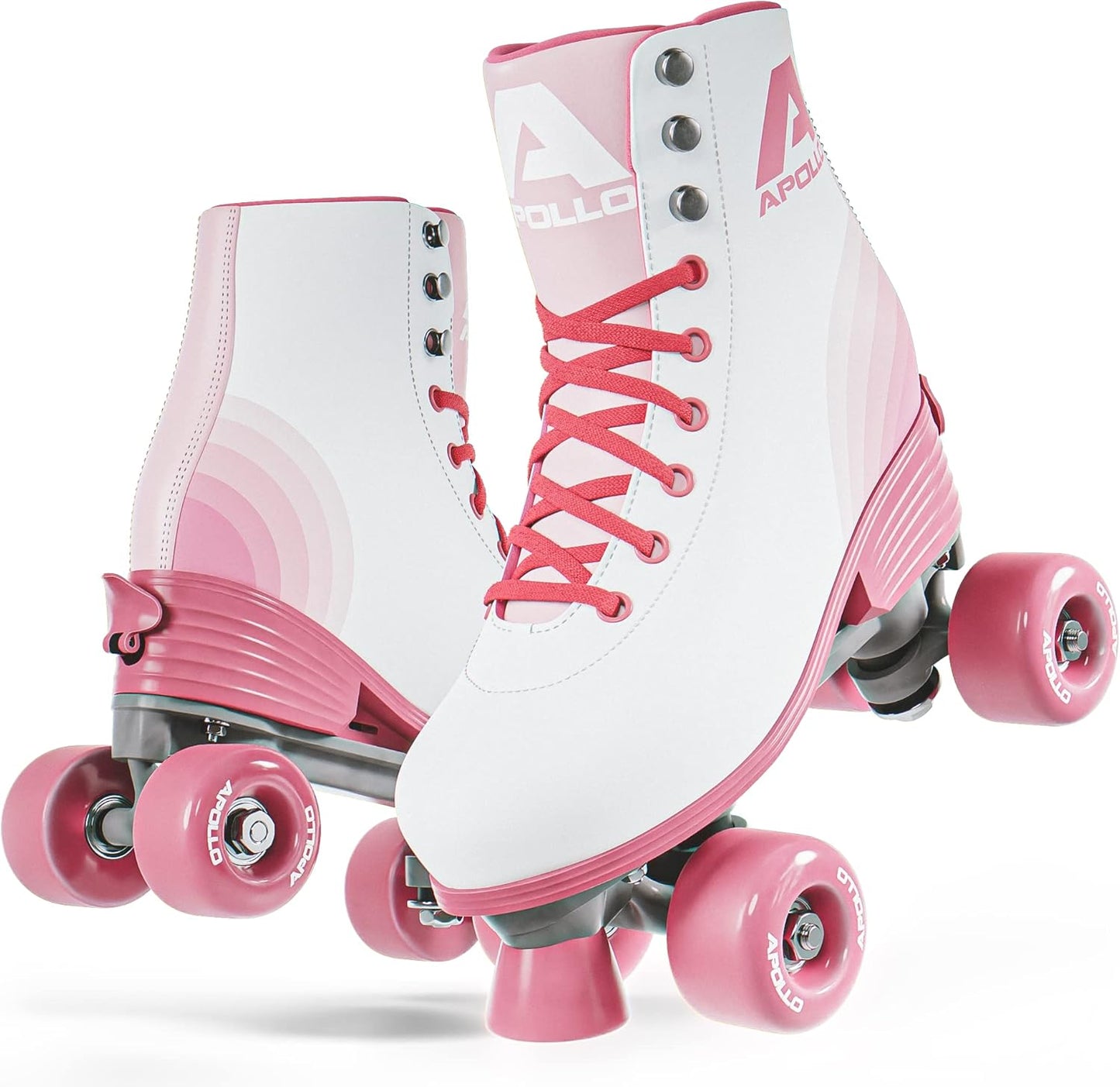 APOLLO Roller Skates for Women - Adjustable Retro Quad Skates