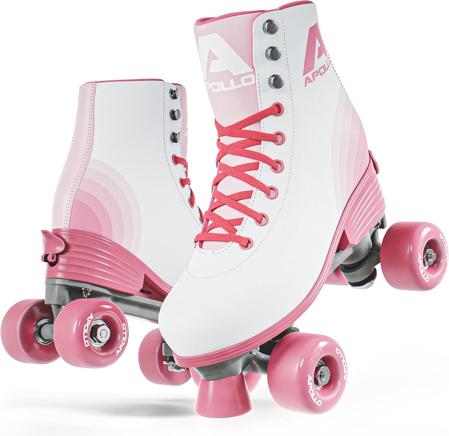 APOLLO Roller Skates for Women - Adjustable Retro Quad Skates