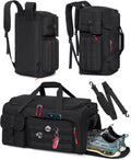 RAINSMORE Gym Bag 45L Duffel Backpack - Versatile Travel Carry