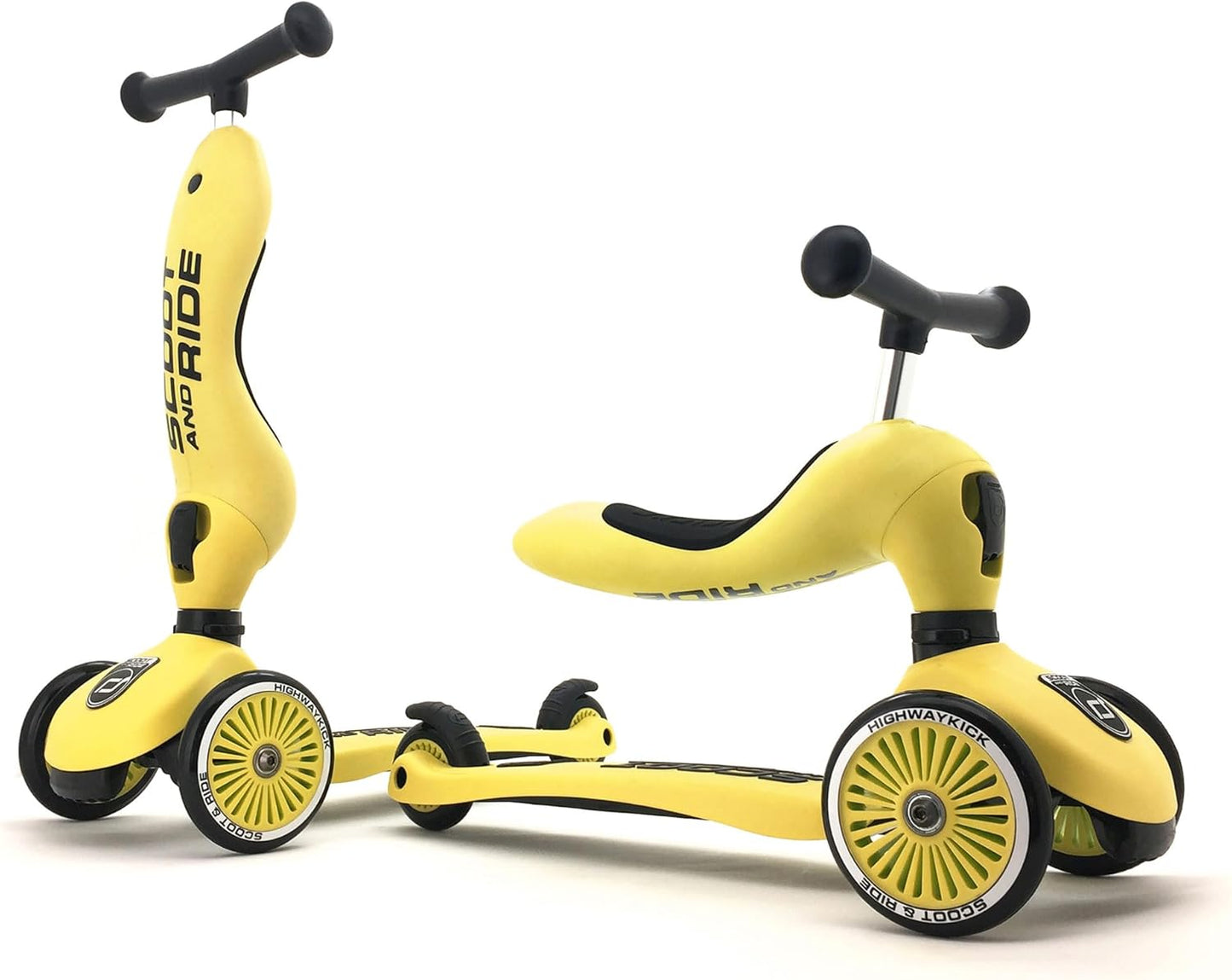 Scoot & Ride 2-in-1 Ride-On & Stand Kids Scooter for Ages 1-5