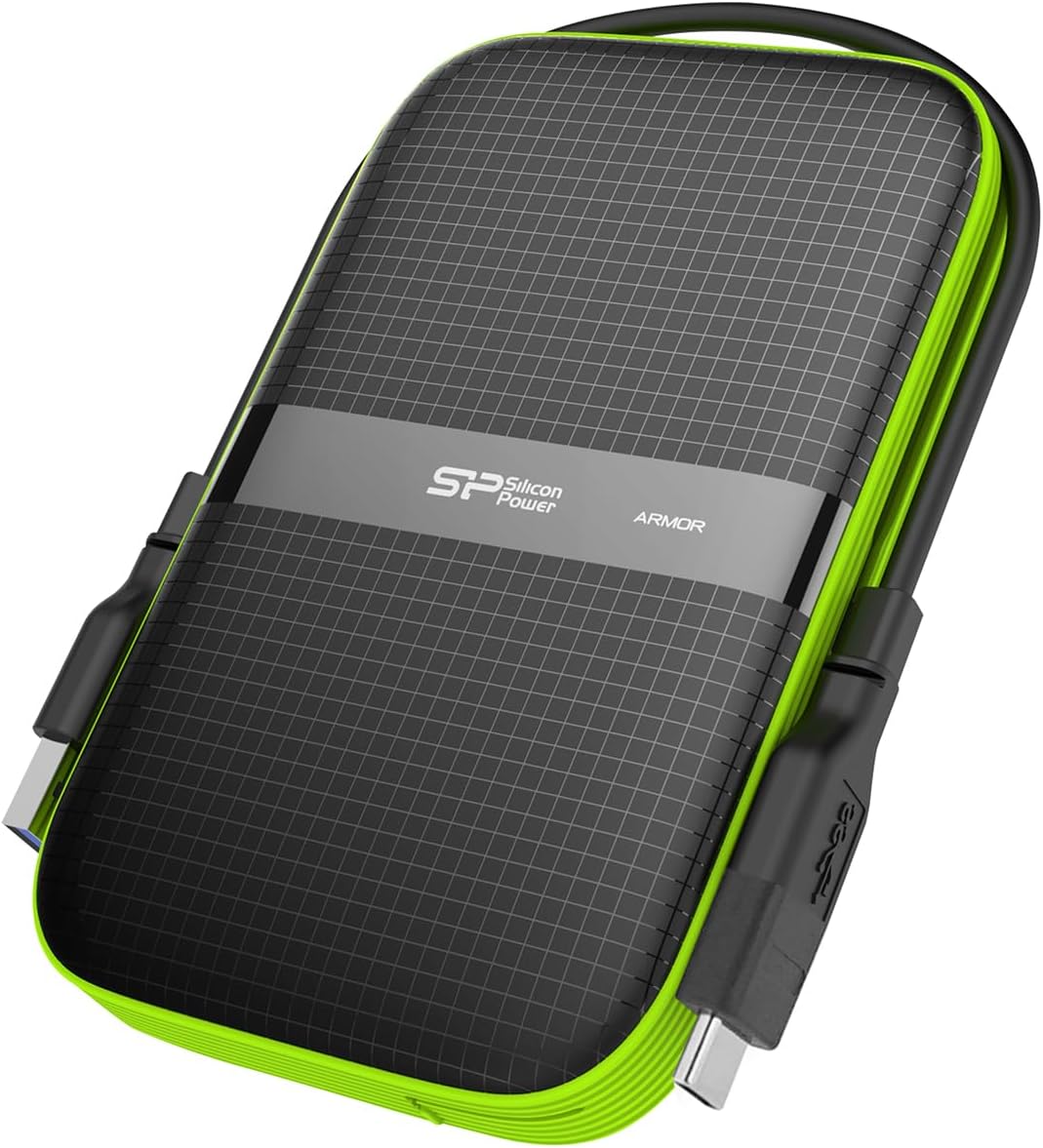 4TB Rugged USB-C External Hard Drive - Military-Grade Protection