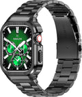 Stainless Steel Band with Case for Apple Watch 44mm/42mm - Rugged