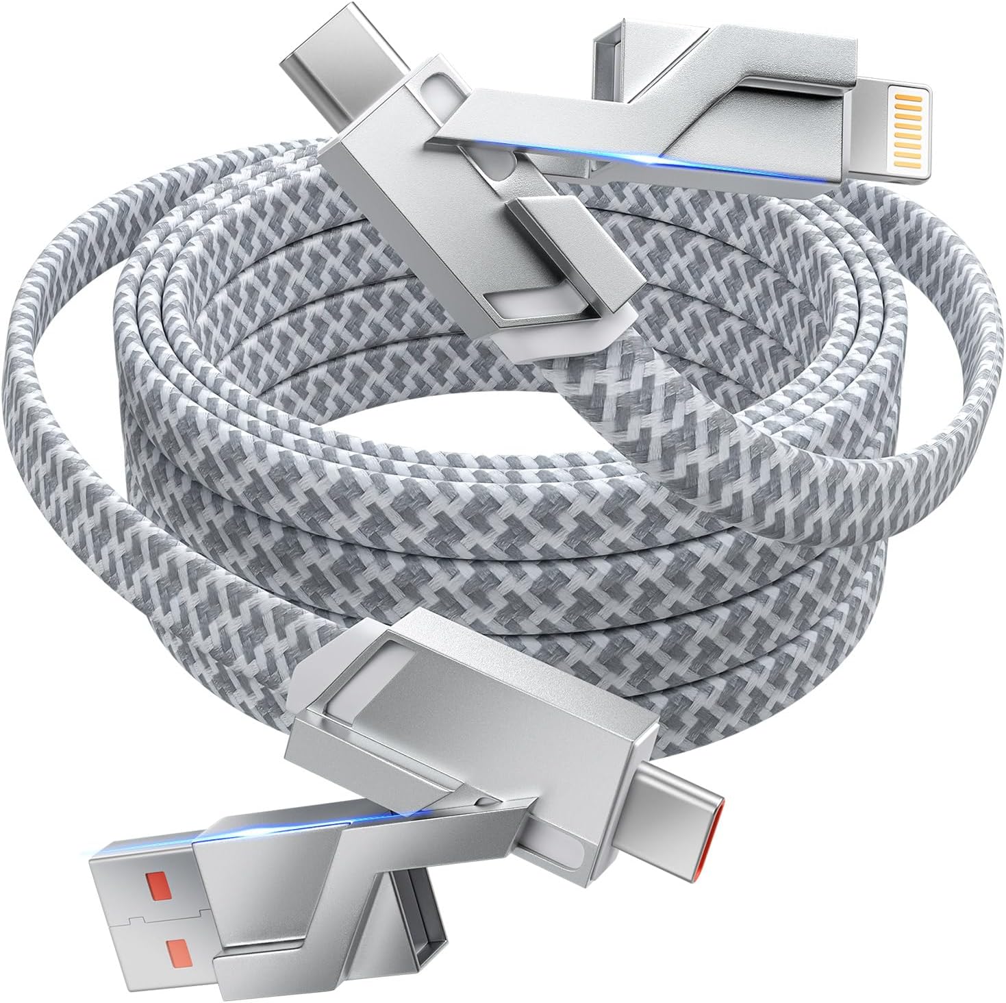 IDISON 4-in-1 Fast Charging Cable - Universal Compatibility