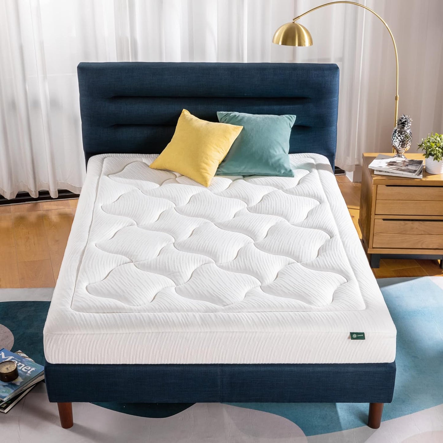 ZINUS 8 Inch Cloud Memory Foam Mattress for Ultimate Comfort