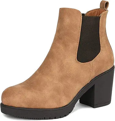 DREAM PAIRS Women's High Heel Chelsea Style Ankle Booties Review