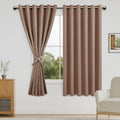 Blackout Curtains 70 x 63 in Cappuccino - Set of 2 Panels