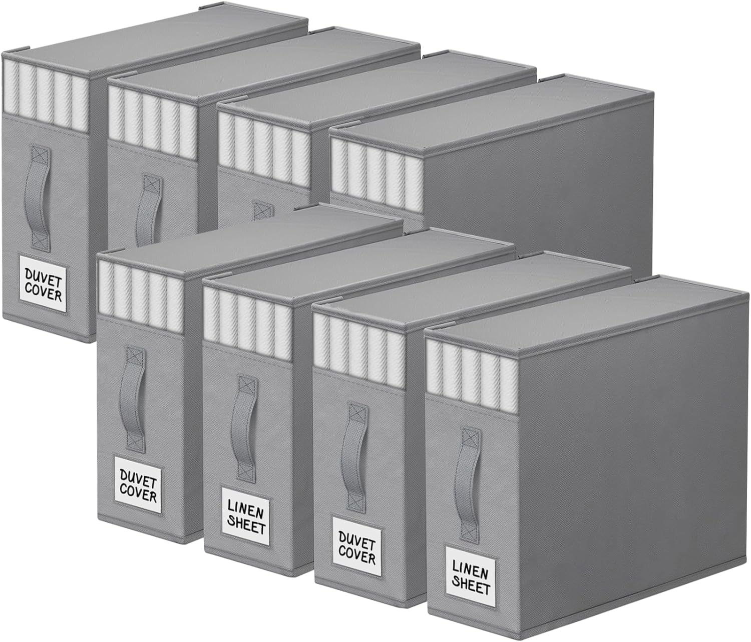 8 Pack Bed Sheet Organizers for Efficient Storage Solutions