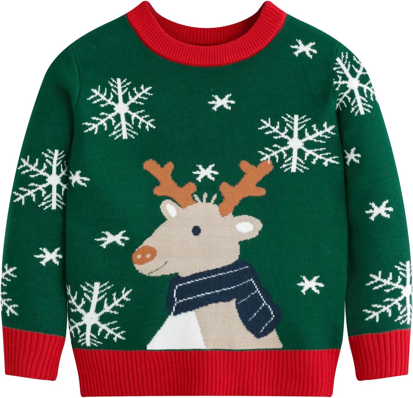 Festive Toddler Reindeer Sweater by SUGARAIN