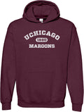 UGP Campus Apparel University Team Color Athletic Arch Hoodie