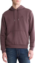 Calvin Klein Monogram Logo Fleece Hoodie - Relaxed Comfort