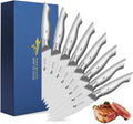 MAD SHARK Premium Steak Knife Set of 8 - Razor Sharp Steak Knives