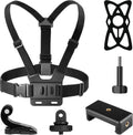 AKASO Adjustable Chest Strap Action Camera Accessories Kit