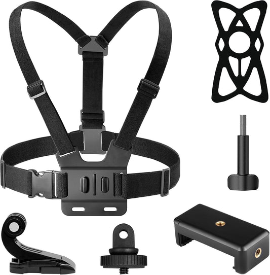 AKASO Chest Strap Kit - Secure, Hands-Free Filming