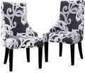 Stretch Wingback Side Chair Slipcover with Arm - Fit & Soft Stretch