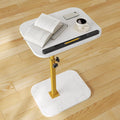 Side Table Sofa TV Tray Height Adjustable C Shaped End Table