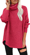 DOROSE Women's Oversized Turtleneck Pullover Sweater - Cozy Casual