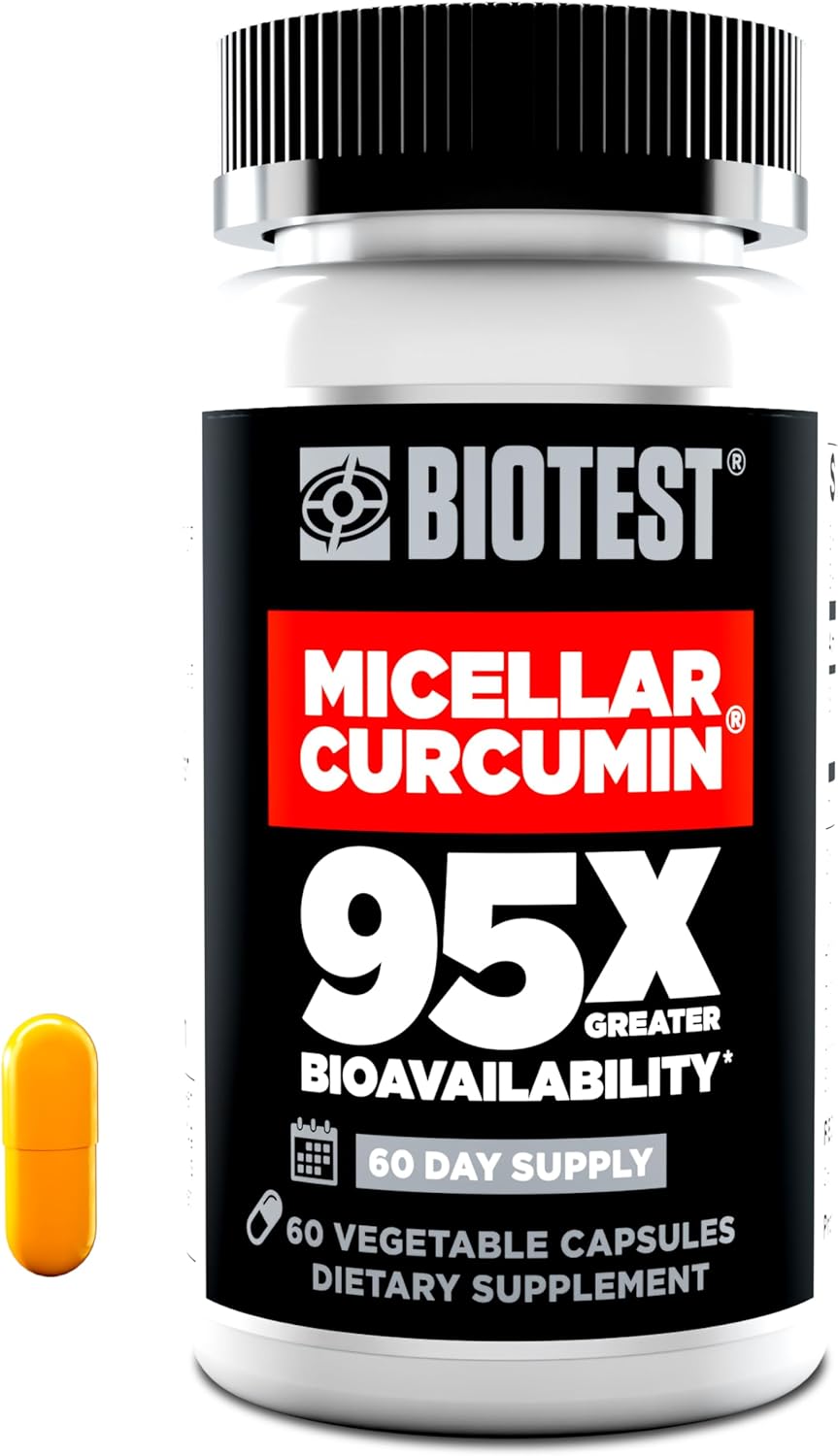 Biotest Micellar Curcumin - Unmatched Absorption and Potency