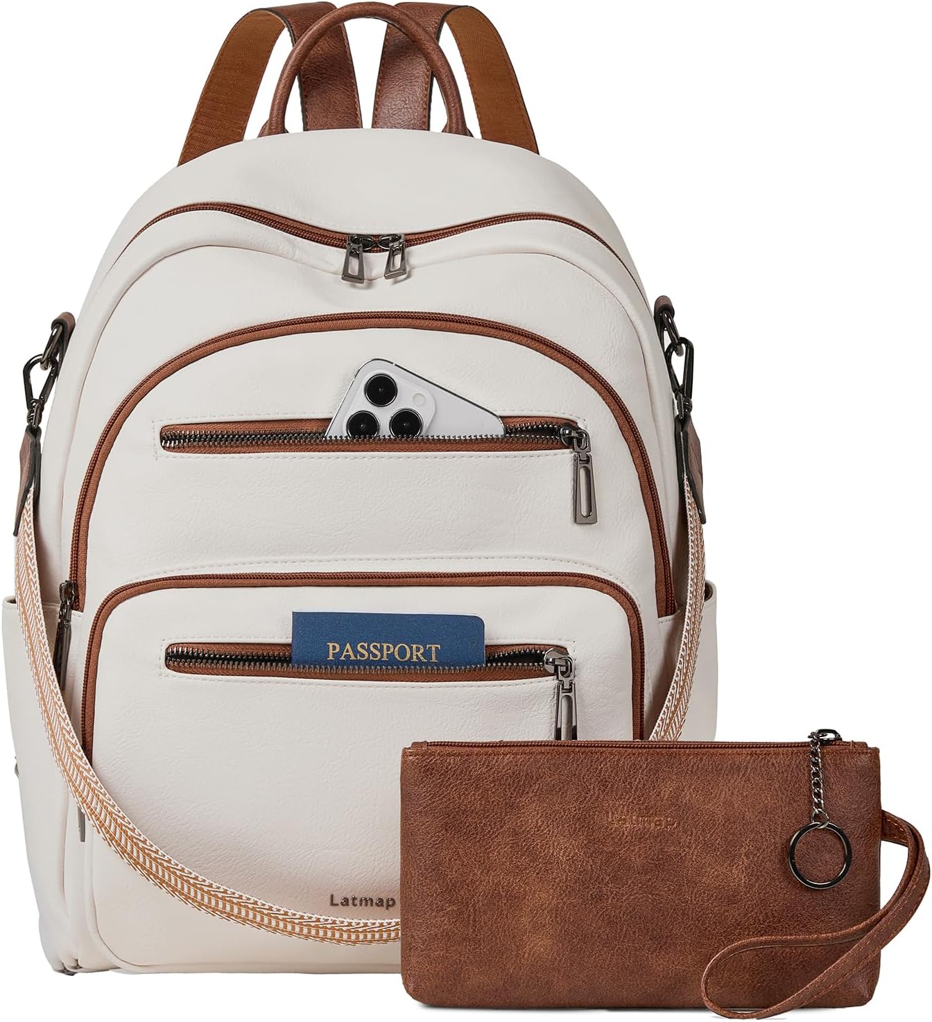 Backpack Purse for Women - Stylish Leather Travel Daypack