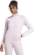 adidas Women's Tricot 3-Stripes Track Top - Classic Sport Fit